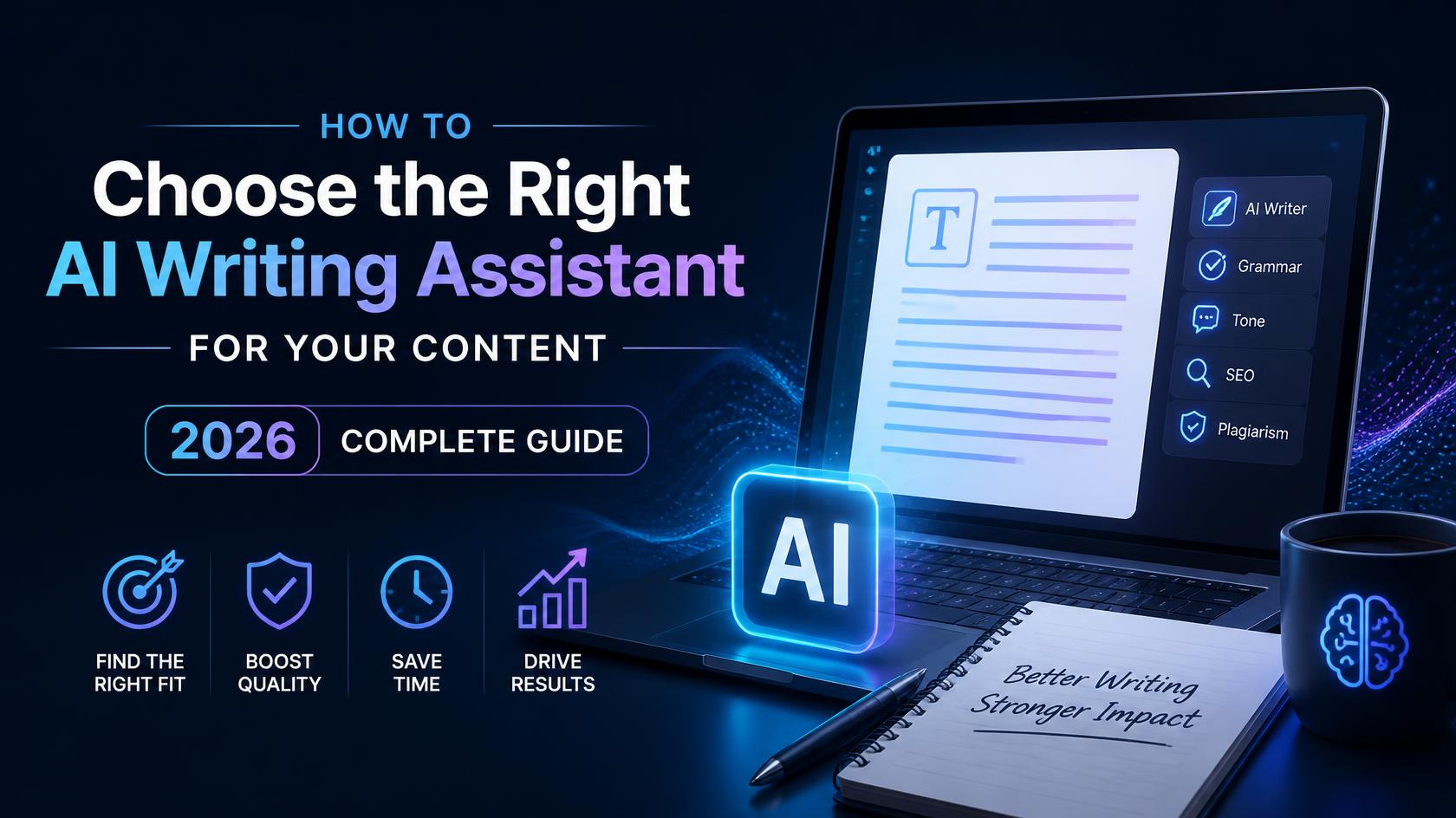 Comparison of AI writing assistants for bloggers, marketers, students, and businesses with SEO and content creation tools